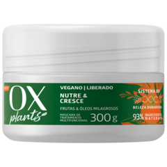 Creme Multifuncional Ox Plants Nutre e Cresce 300g