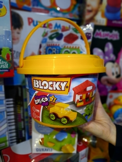 Balde Blocky básico n° 1 140 pz