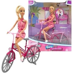 Kiara y su bicicleta Poppi doll