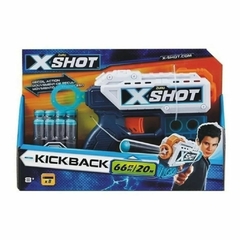 Pistola X Shot kickback 20 mts + 8 dardos