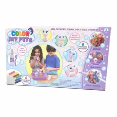Color My Pets Set 4 Mascotas Para Pintar y lavar Ditoys - comprar online