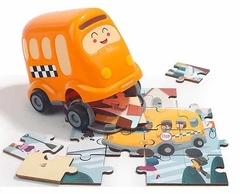 Puzzle rompecabeza bus escolar 24 pz - comprar online