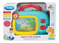 Juguete Didáctico Playgro Sights And Sounds Music Box Tv en internet