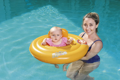 Inflable Asiento Triple Anillo Para Bebe Bestway 32096 - comprar online