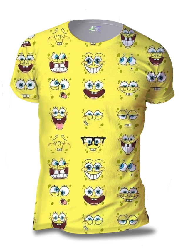 Camisa Bob Esponja  Elo7 Produtos Especiais