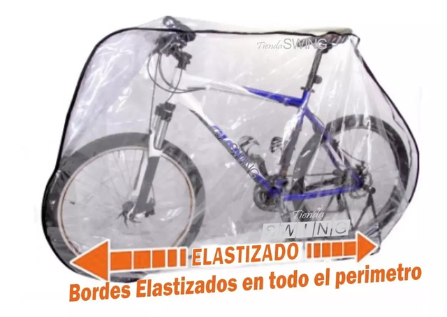 Funda Para Bicicleta Impermeable Transparente Cuotas Typion