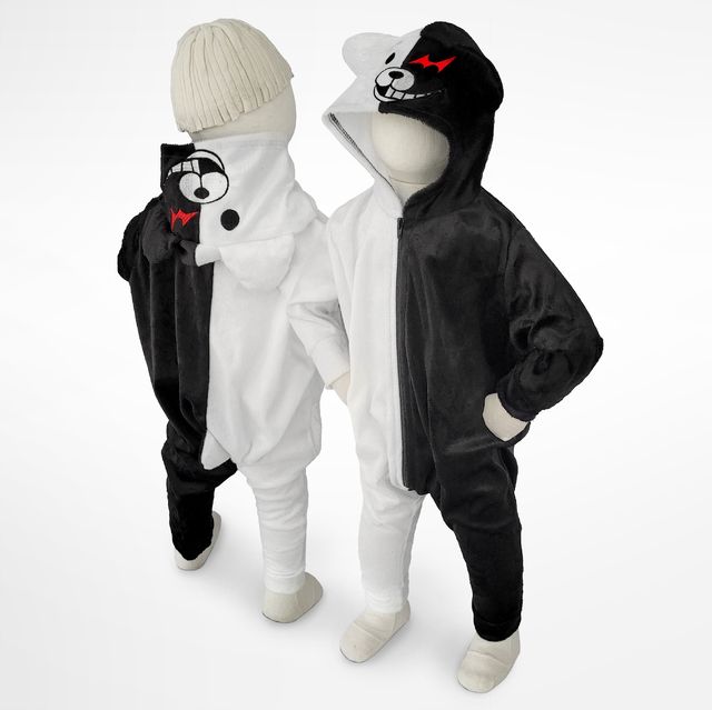 Kigurumi Pijama Monokuma Danganronpa Manga Longa