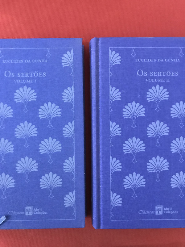Livro - Os Sertões Volumes 1 E 2 - Abril Coleções - Seminovo
