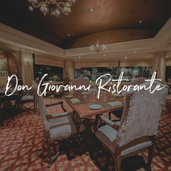 Cena Romántica en Don Giovanni Ristorante | 2 personas