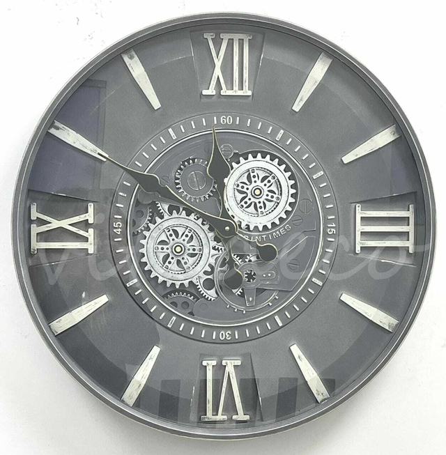 Reloj de Pared Roma Deco con Mov de engranajes