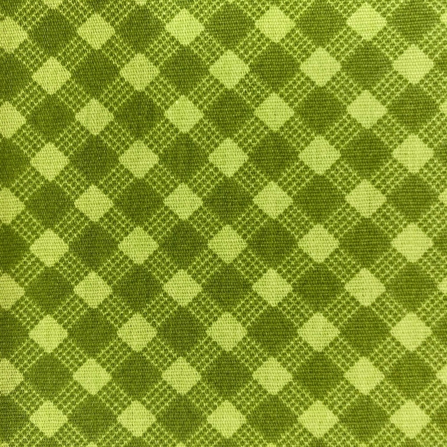 Tricoline estampado micro xadrez verde claro - Renatta Tecidos