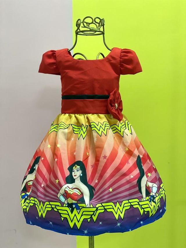 Vestido Moana - Andressa Kids