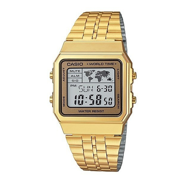 Reloj Casio Collection retro dorado