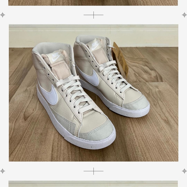 Nike off white blazer mid best sale white