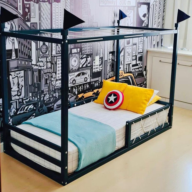 Cama Infantil Fortaleza Solteiro