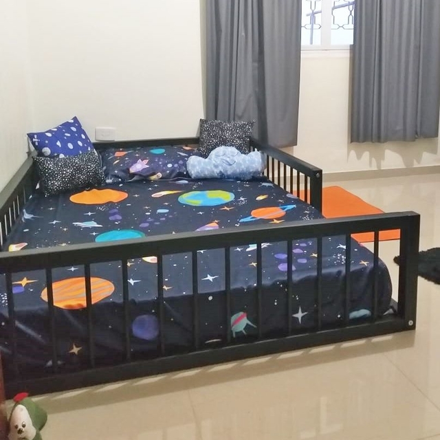 Cama Infantil Baixa Palito Solteiro