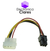 cable de fuente adaptador molex M a 6 pines PCI-E placas de video (si no tiene la fuente adecuada no se recomienda) - comprar online