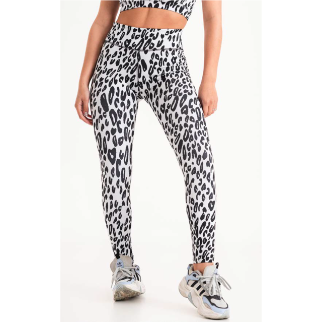 Calza Deportiva Para Mujer Bronx Legging Leopardo B w