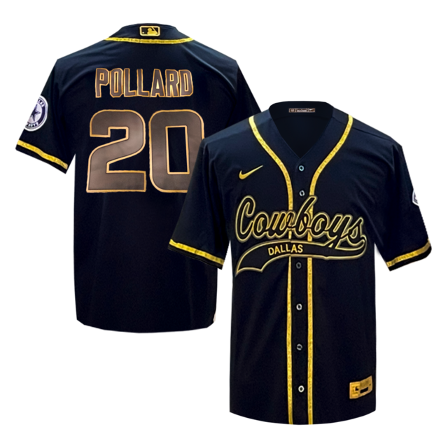 Camiseta Futbol Americano Baseball NFL Dallas Cowboys Nike 20 Pollard Adulto