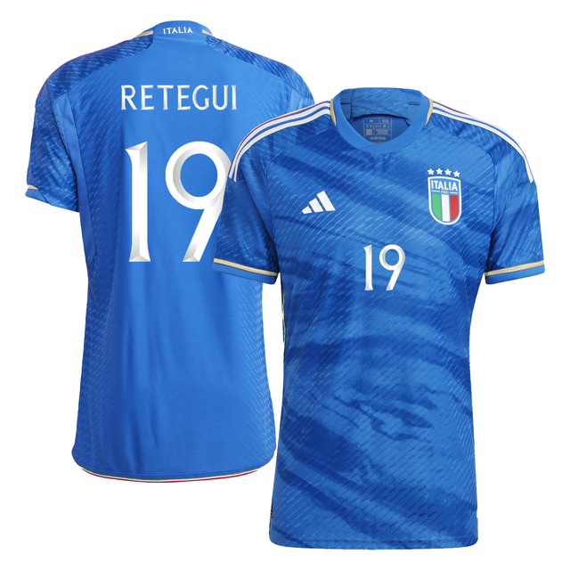 Camiseta Seleccion Italia Titular Authentic Adidas 2023 Adulto