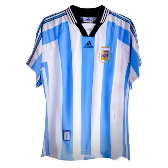 Camiseta Selección Argentina Titular 1998 Adidas - Adulto