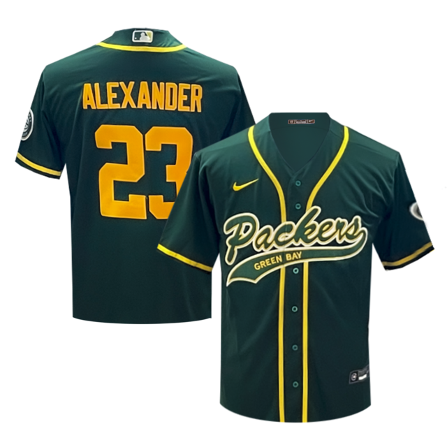 Camiseta Futbol Americano Baseball NFL Green Bay Packers 23 Alexander Adulto