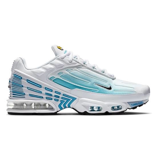 Air Max TN 3 branco e azul bebe - The Lucca Outlet