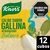 Caldo KNORR de Gallina Deshidratado Balance 12 cubos