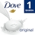 Jabon en barra DOVE Original 90 g Individual