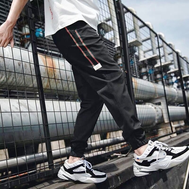Calça folgada masculina new arrivals