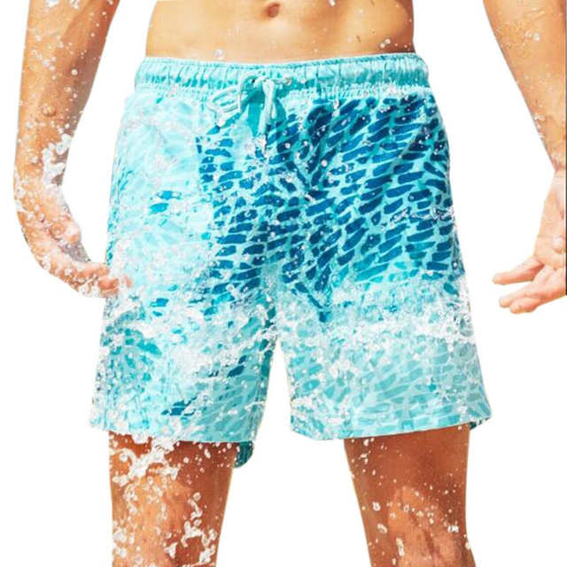 Short Camaleao de Banho Muda de Cor na Agua