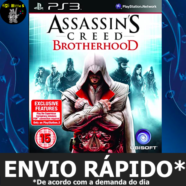 Assassins Creed 1 E 2 Ps3 Legendado Em Portugues