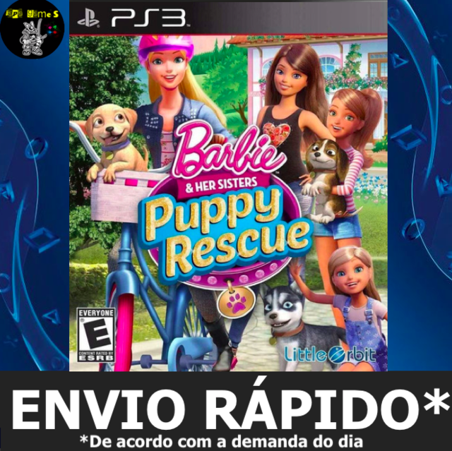 Jogo Barbie E Suas Irmãs Resgate De Cachorrinhos Xbox 360 no Shoptime