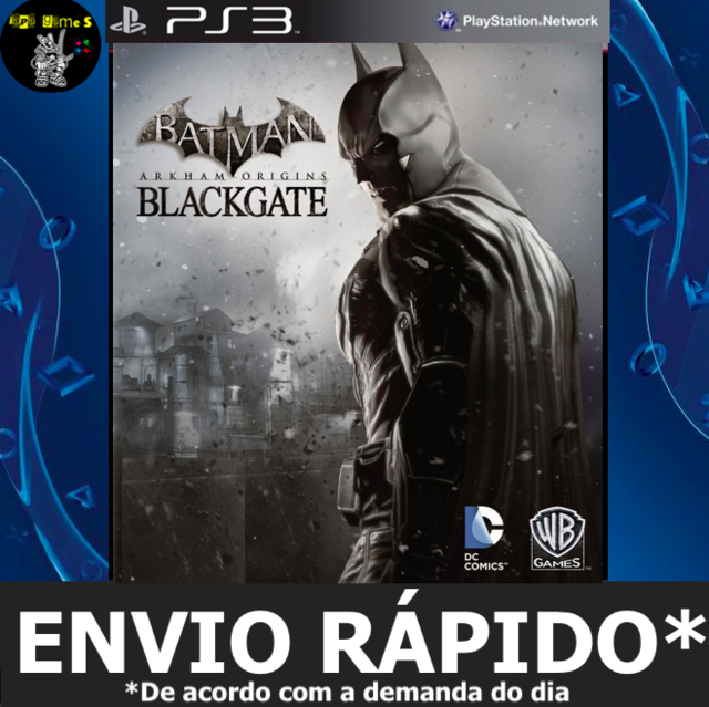 Batman Arkham Origins Ps3 Midia Digital