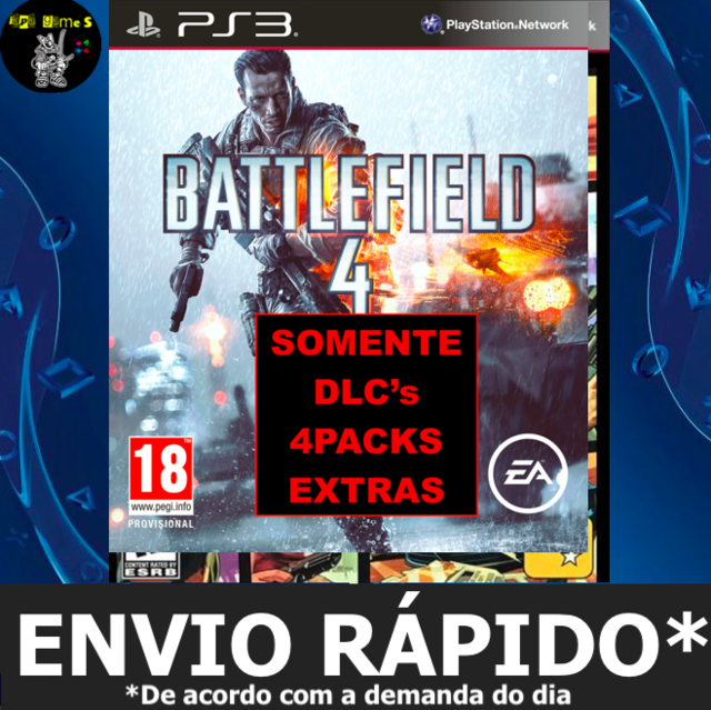 Call of Duty - Battlefield - Jogos de tiro - PS3