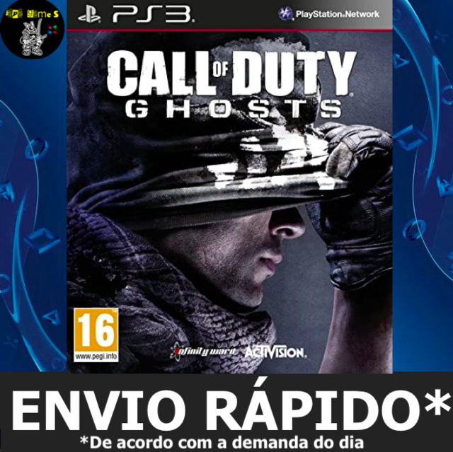 Call of Duty Ghosts Jogos Ps3 PSN Digital Playstation 3