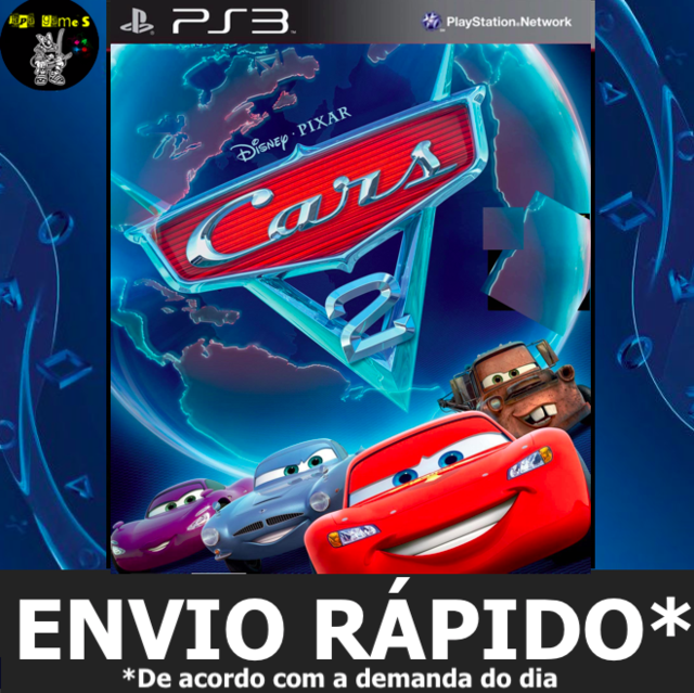 Cars 2 - Carros 2 ps3 psn - Donattelo Games - Gift Card PSN, Jogo de PS3,  PS4 e PS5