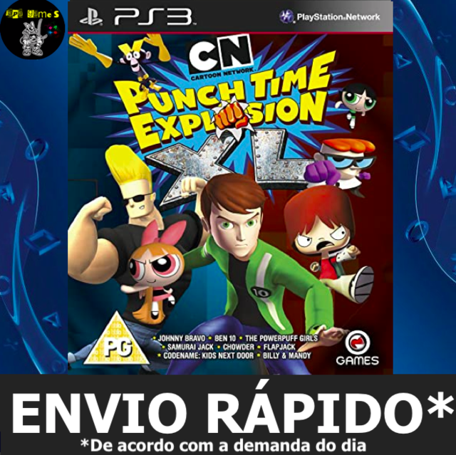 Jogo Cartoon Network: Punch Time Explosion XL - PS3 Seminovo - Sl