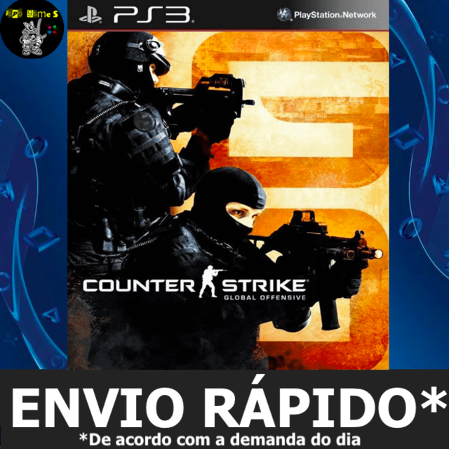 CS GO Counter-Strike: Global Offensive Jogos Ps3 PSN Digital Playstation 3