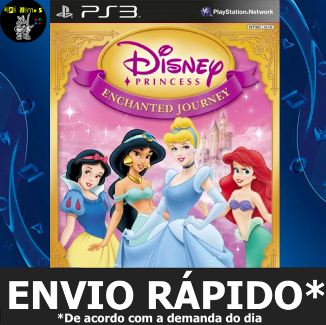 Disney Princess Enchanted Journey Jogos Ps3 PSN Digital Playstation 3