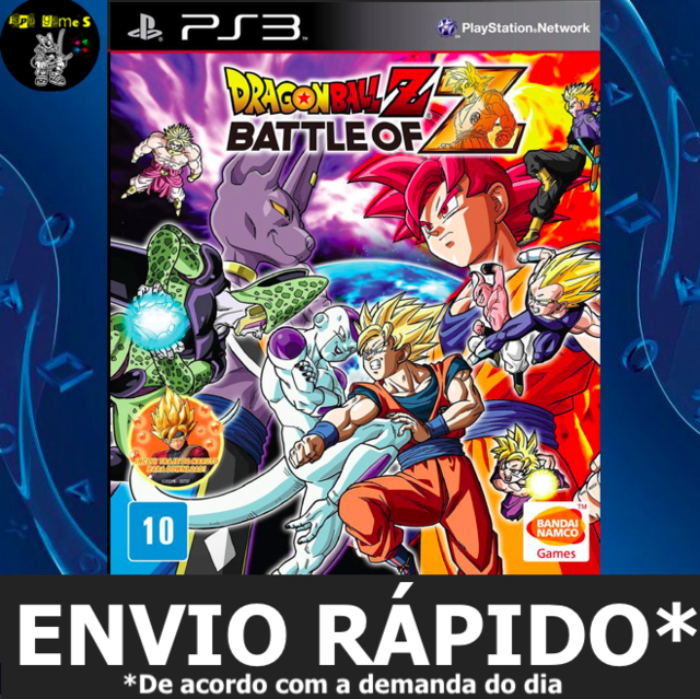 Dragon Ball Z Battle of Z Jogos Ps3 PSN Digital Playstation 3