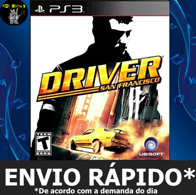 Driver (Clássico Ps1) Midia Digital Ps3 - WR Games Os melhores