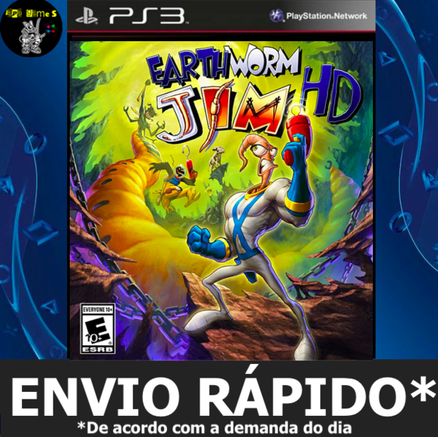 Comprar Earthworm Jim - Ps3 Mídia Digital - R$19,90 - Ato Games