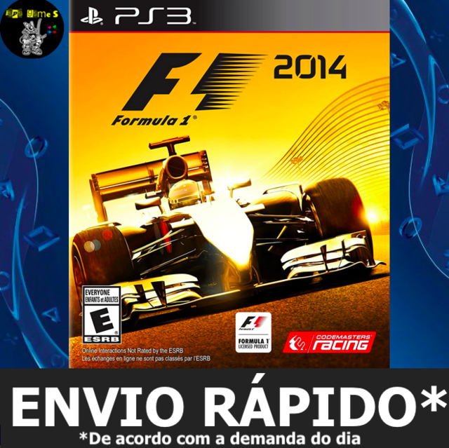 F1 2014 Português Jogos Ps3 PSN Digital Playstation 3