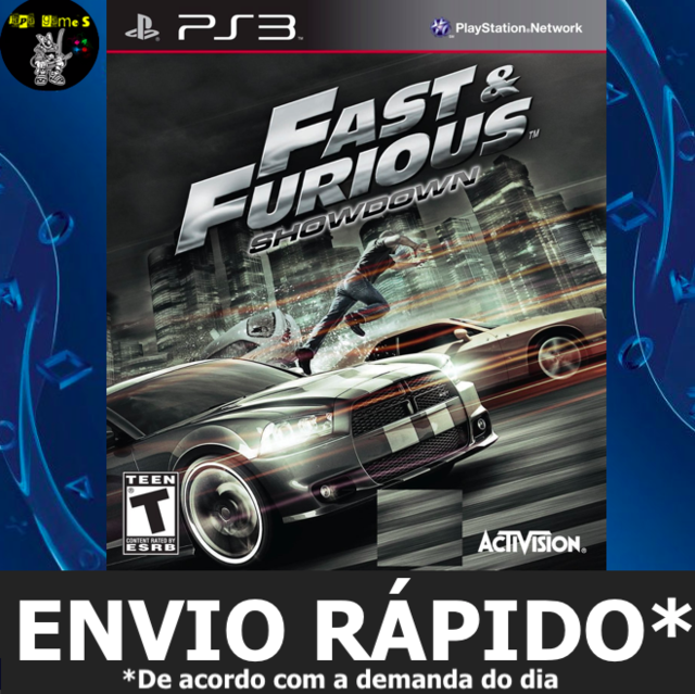 Jogo Fast & Furious Showdown - PS3 - Sebo dos Games - 10 anos!