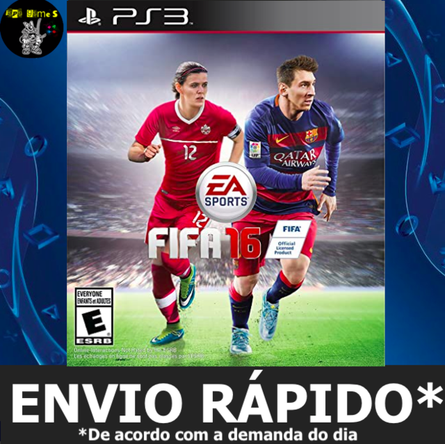 FIFA 16 Jogos Ps3 PSN Digital Playstation 3