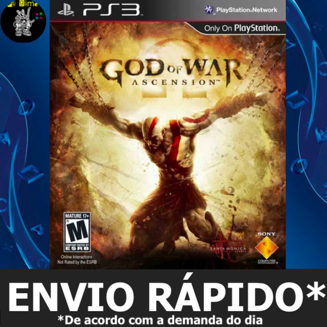 God of War II - Jogo PS2 Midia Fisica - Sony - Jogos de Aventura