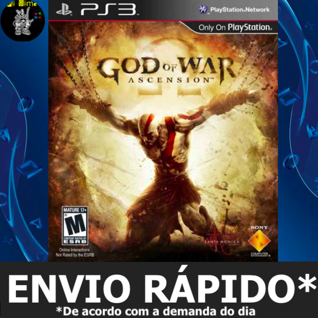 Used God Of War Ascension PS3 For PlayStation 3 (Used) 