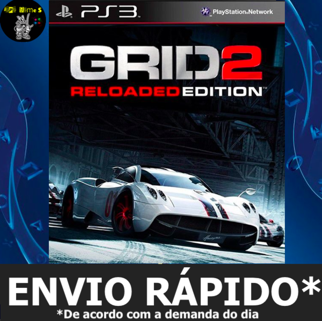 Grid 2 PS3 (Jogo Mídia Física) (Playstation 3) (Seminovo) - Arena
