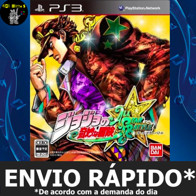 JoJos Bizarre Adventure All Star Battle Ps3 Sony PlayStation 3 Game for  sale online